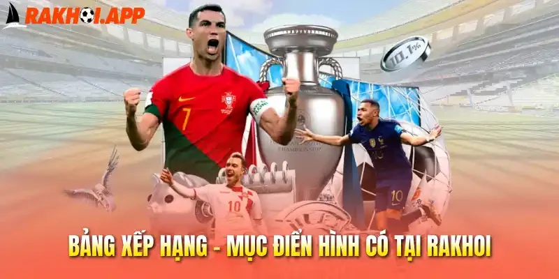 Bảng xếp hạng - Mục điển hình có tại Rakhoi