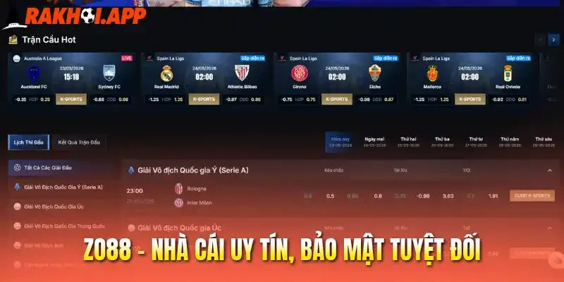 Nhà Cái Uy Tín 2 Zo88 - Nhà cái uy tín, bảo mật tuyệt đối