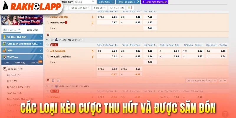 Sin88 - Cập Nhật Kèo Trực Tuyến Và Xem Bóng Đá Mượt Mà 3 Các loại kèo cược thu hút và được săn đón