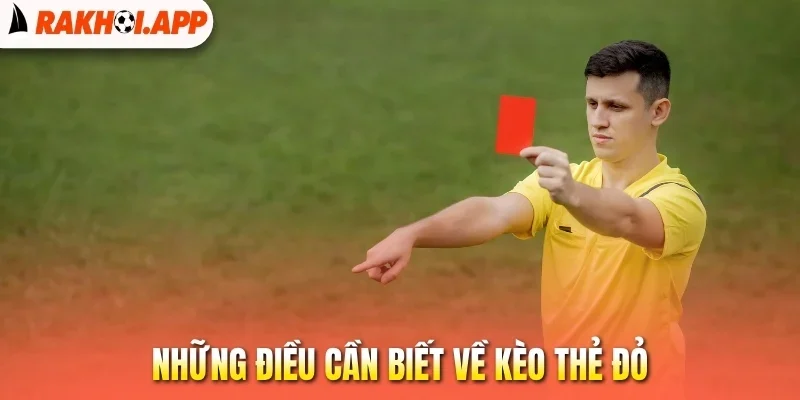 Kèo Thẻ Đỏ - Cách Nhìn Thế Trận Để Chọn Cửa Cược Chắc Thắng 1 Những điều cần biết về kèo thẻ đỏ