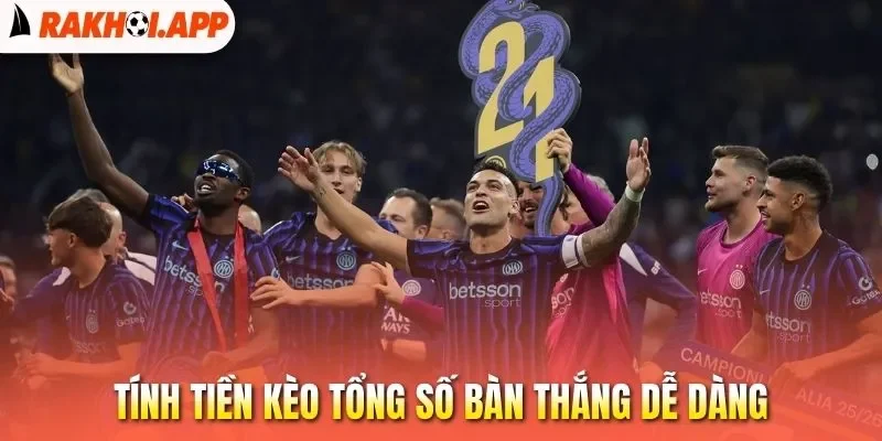 Kèo Tổng Số Bàn Thắng - Cách Xác Định Tỷ Lệ Cược Hiệu Quả 2 Tính tiền kèo tổng số bàn thắng dễ dàng