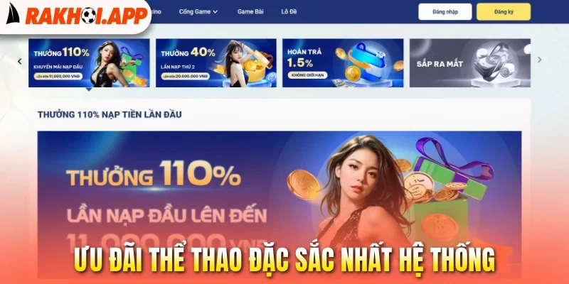 Sky88 - Cược An Toàn Và Phát Sóng Bóng Đá Chất Lượng Cao 2 Ưu đãi thể thao đặc sắc nhất hệ thống